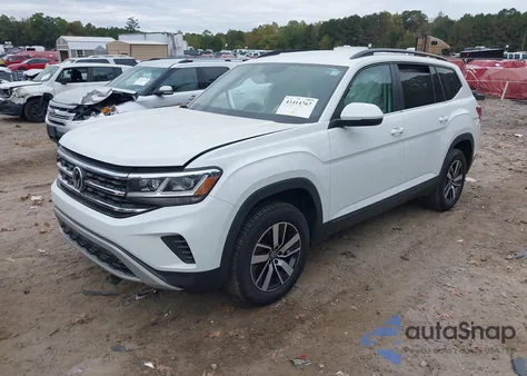 2021 Volkswagen Atlas 2.0T Se из США, поврежденный, VIN 1V2LP2CA8MC527313